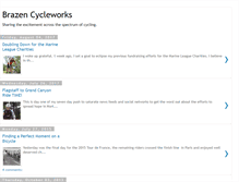Tablet Screenshot of brazencycleworks.blogspot.com