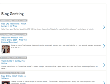 Tablet Screenshot of blog-geeking.blogspot.com