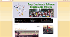 Desktop Screenshot of danzasudea.blogspot.com