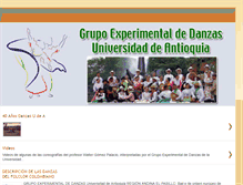 Tablet Screenshot of danzasudea.blogspot.com
