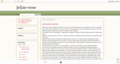 Desktop Screenshot of jelize-rose.blogspot.com