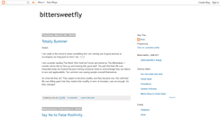 Desktop Screenshot of bittersweetfly.blogspot.com