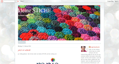 Desktop Screenshot of kleine-stiche.blogspot.com