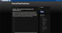 Desktop Screenshot of fiercefashionz.blogspot.com