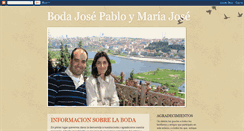 Desktop Screenshot of mariajoseyjosepablo.blogspot.com
