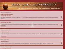 Tablet Screenshot of jaceklaczynski.blogspot.com