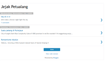 Tablet Screenshot of jejakpetualang.blogspot.com