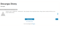 Tablet Screenshot of descargas0.blogspot.com