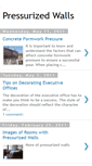 Mobile Screenshot of pressurizedwalls101.blogspot.com