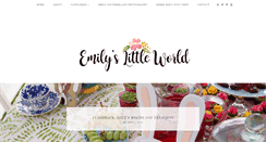 Desktop Screenshot of emilys-little-world.blogspot.com