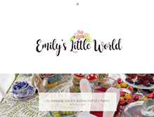 Tablet Screenshot of emilys-little-world.blogspot.com