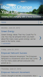 Mobile Screenshot of change-your-life-blog.blogspot.com