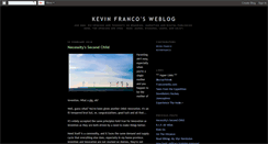 Desktop Screenshot of kevinfranco.blogspot.com