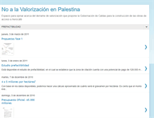 Tablet Screenshot of novalorizacionpalestina.blogspot.com