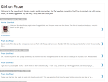 Tablet Screenshot of girl-on-pause.blogspot.com