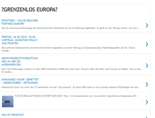 Tablet Screenshot of grenzenlos-europa.blogspot.com