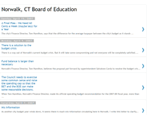 Tablet Screenshot of norwalkctboe.blogspot.com