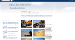 Desktop Screenshot of poloniaensemble.blogspot.com