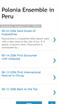 Mobile Screenshot of poloniaensemble.blogspot.com