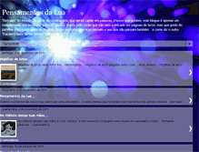 Tablet Screenshot of pensamentos-da-lua.blogspot.com