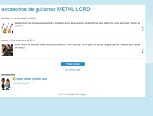 Tablet Screenshot of guitarmetallord.blogspot.com