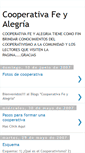 Mobile Screenshot of cooperativafeyalegria.blogspot.com