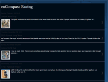 Tablet Screenshot of encompassracing.blogspot.com