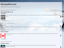 Tablet Screenshot of mexiquebecoise.blogspot.com