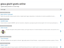 Tablet Screenshot of giocagiochi.blogspot.com