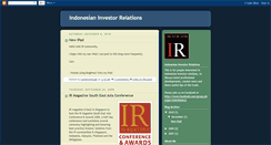 Desktop Screenshot of indonesianir.blogspot.com