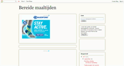 Desktop Screenshot of bereide-maaltijden.blogspot.com