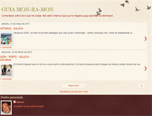 Tablet Screenshot of guiamon-ra-mon.blogspot.com