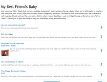 Tablet Screenshot of bestfriendsbaby.blogspot.com