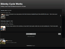 Tablet Screenshot of bilenkycycles.blogspot.com