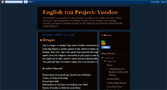 Desktop Screenshot of eng102voodoo.blogspot.com