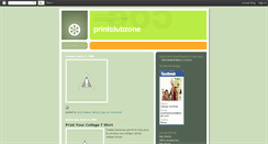 Desktop Screenshot of printclubzone.blogspot.com