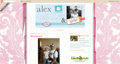 Desktop Screenshot of alexmichelleandthegirls.blogspot.com