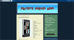 Desktop Screenshot of fantasticmobilesnews.blogspot.com