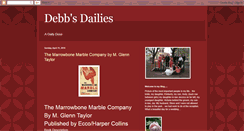 Desktop Screenshot of debbsdailies.blogspot.com