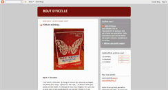 Desktop Screenshot of boutdficelle.blogspot.com