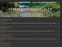 Tablet Screenshot of mediocrity-chronicles.blogspot.com