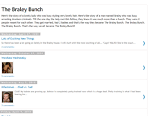 Tablet Screenshot of braleybunch.blogspot.com