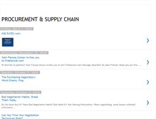 Tablet Screenshot of procurement-cell.blogspot.com
