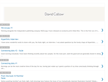 Tablet Screenshot of davidcallow.blogspot.com