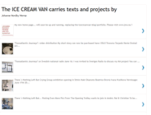 Tablet Screenshot of icecreamvan.blogspot.com