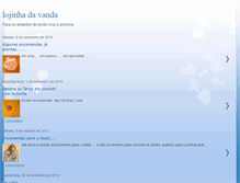 Tablet Screenshot of lojinhadavanda.blogspot.com