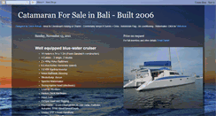 Desktop Screenshot of catamaran-4-sale.blogspot.com