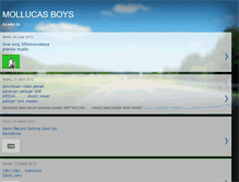 Tablet Screenshot of mollucasboy.blogspot.com