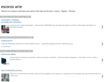 Tablet Screenshot of escorzoarte.blogspot.com