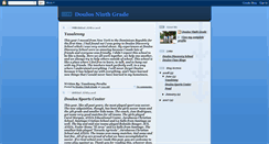 Desktop Screenshot of doulosninthgrade.blogspot.com